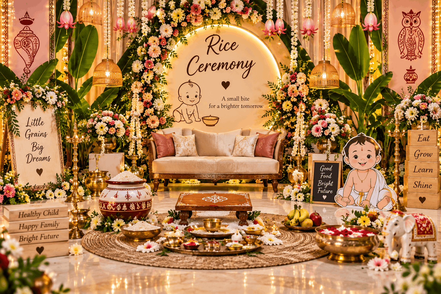 Rice Ceremony Decoration by Your decoration Company Name