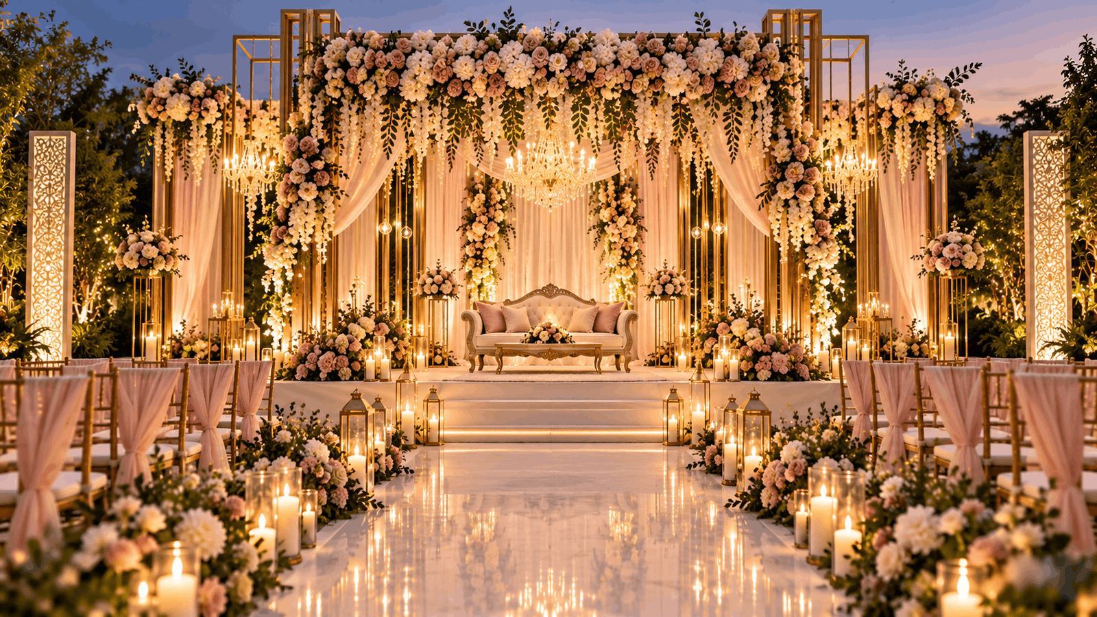 Engagement Decoration by Your decoration Company Name