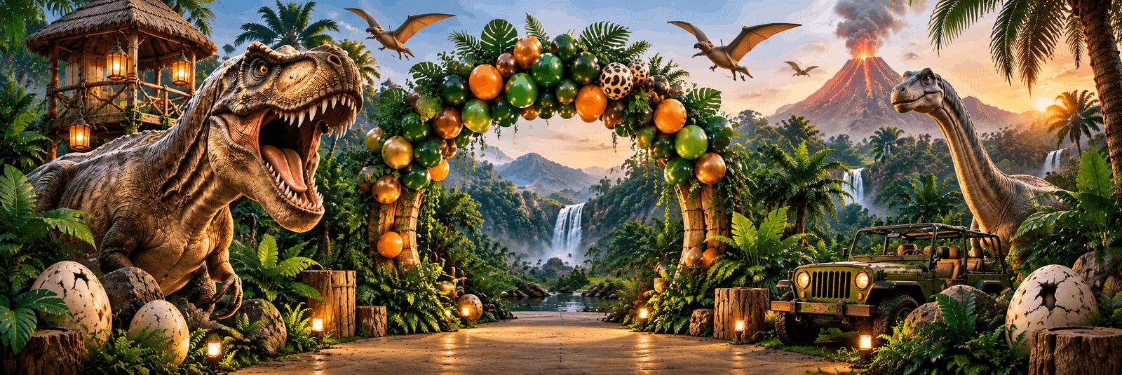Dinosaur & Jungle Decoration
